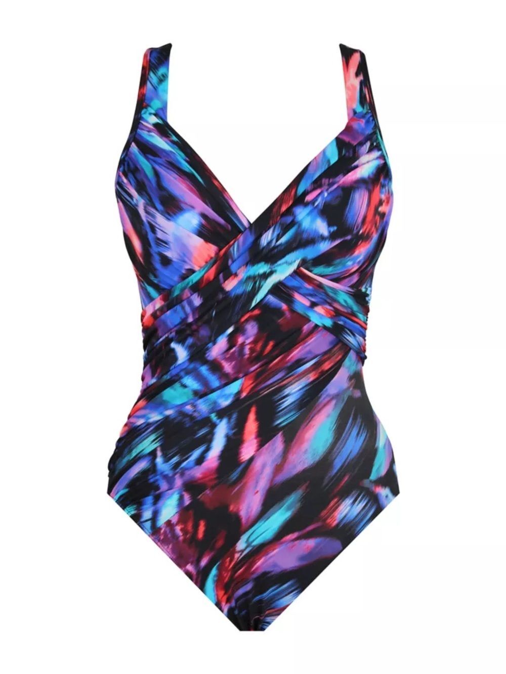 MiracleSuit NWOT Fuego Flora Revele Printed Underwire One-Piece Swimsuit 8